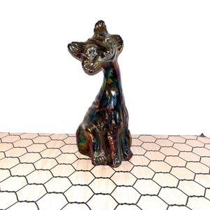 Vintage Fenton Carnival Alley Cat